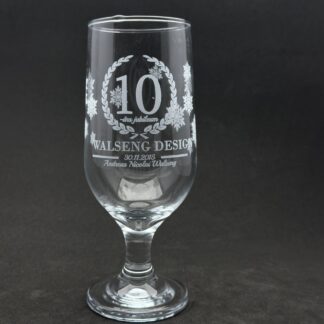 Ølglass med personlig gravering – 48cl