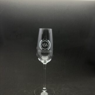 Champagneglass krystallin