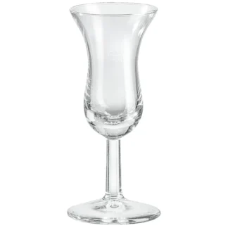 Dråpe lite og massivt shotglass med personlig gravering.