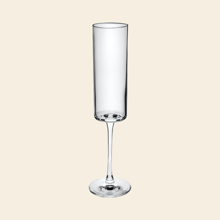 Bre champagneglass med gravering
