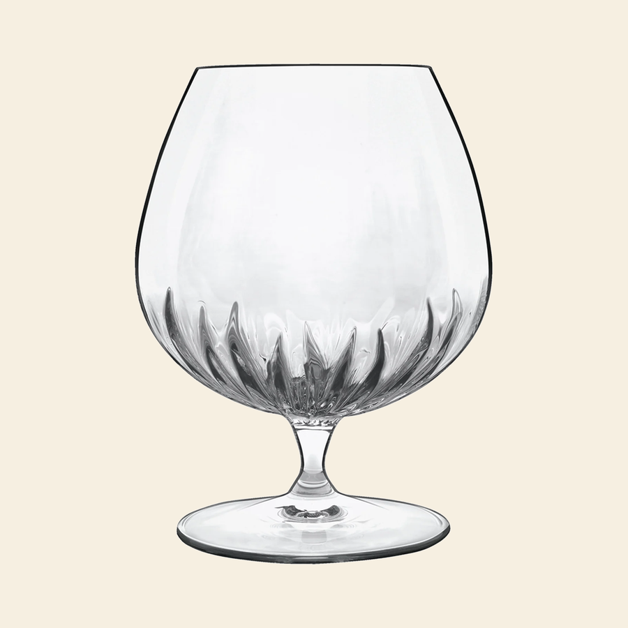 Bølge cognacglass med gravering