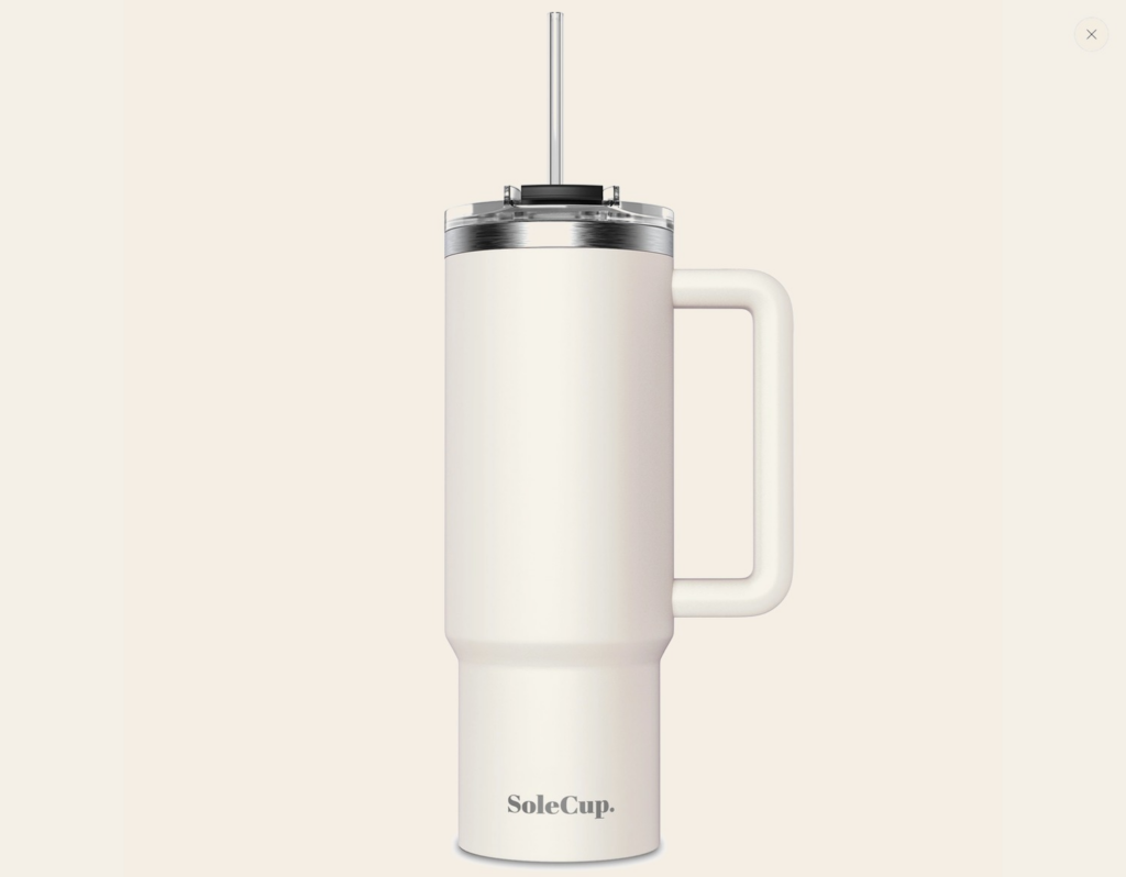 Termokrus 850 ml med navn og logo