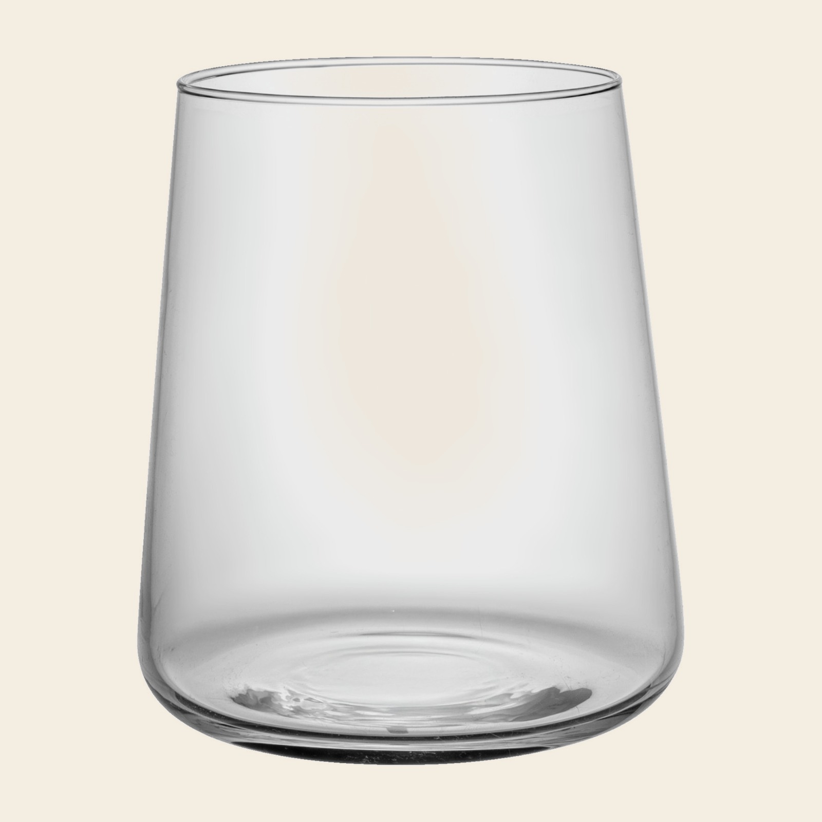 Lyng drikkeglass 40 cl med gravering – klart drikkeglass uten stett, konisk form